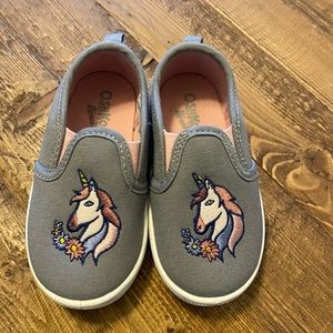 Never Worn OshKosh unicorn shoes, little girls size 6